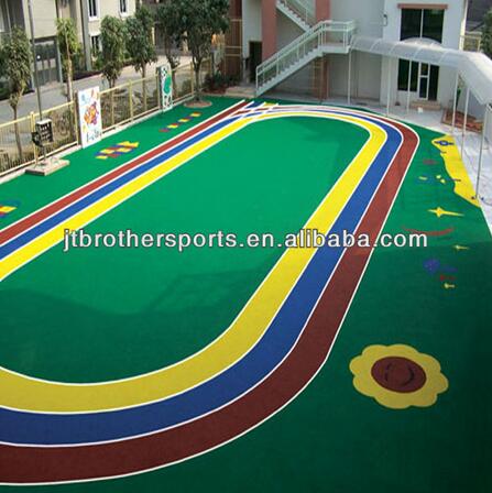 Anti-slip rubber safety mat playground